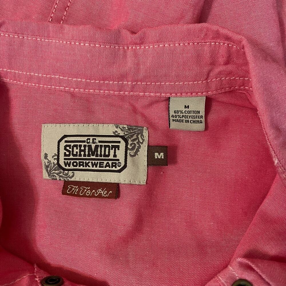 C. E. Schmidt Workwear Pearl Snap Button Down Wes… - image 4